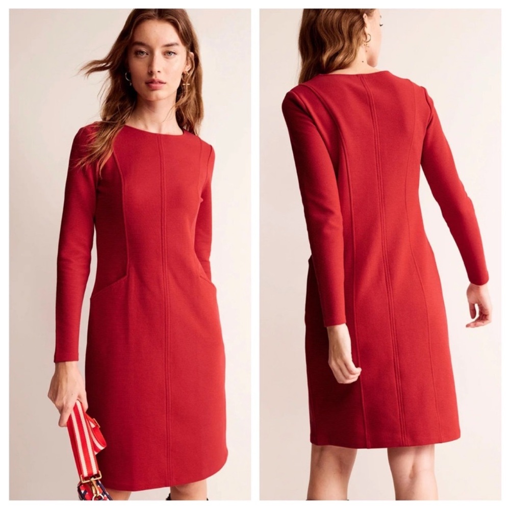Boden Ellen Ottoman Dress Sz 8R